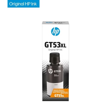 HP GT53XL Original Ink Bottle, Black
