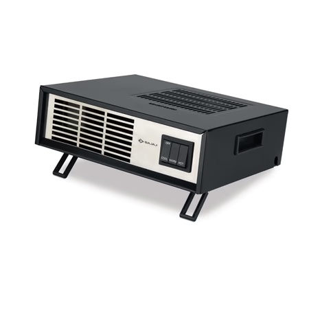 Bajaj Blow Hot 2000 W Fan Heater with Temperature Control, Dual Heat Settings, Auto Thermal Cut-Out, 2-Year Warranty