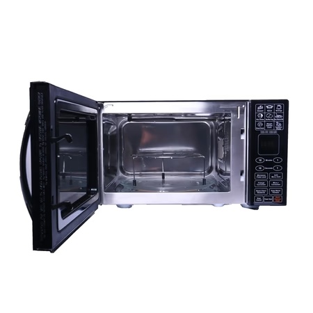 IFB 25BC3 25 Litres Convection Microwave Oven, 101 Auto Cook Menus, Child Lock, Black