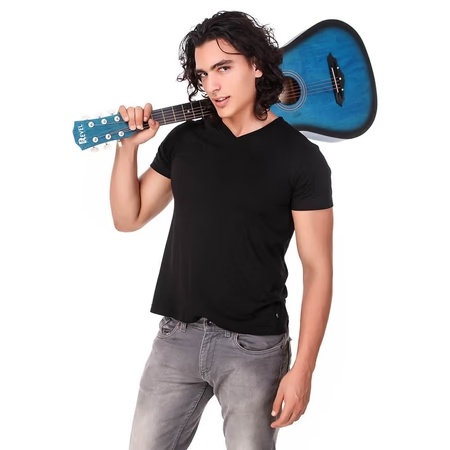 Revel RVL-RVL-38C-LGP-BLS Acoustic Guitar for Right Hand Orientation, Blue 11 Revel RVL-RVL-38C-LGP-BLS Acoustic Guitar for Right Hand Orientation, Blue