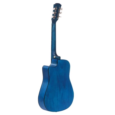 Revel RVL-RVL-38C-LGP-BLS Acoustic Guitar for Right Hand Orientation, Blue
