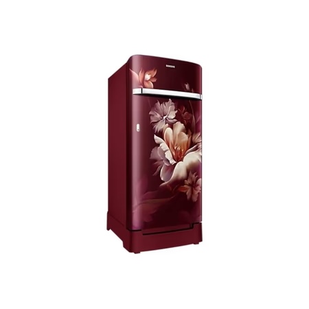 Samsung 189 L Horizontal Curve Design Single Door Refrigerator Midnight Blossom Red, RR21C2H25RZ 3 Samsung 189 L Horizontal Curve Design Single Door Refrigerator Midnight Blossom Red, RR21C2H25RZ
