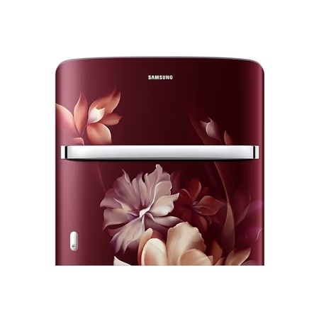 Samsung 189 L Horizontal Curve Design Single Door Refrigerator Midnight Blossom Red, RR21C2H25RZ 4 Samsung 189 L Horizontal Curve Design Single Door Refrigerator Midnight Blossom Red, RR21C2H25RZ