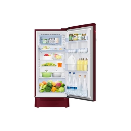 Samsung 189 L Horizontal Curve Design Single Door Refrigerator Midnight Blossom Red, RR21C2H25RZ 7 Samsung 189 L Horizontal Curve Design Single Door Refrigerator Midnight Blossom Red, RR21C2H25RZ