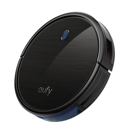 Eufy Robotic Robovac 11s Vacuum Cleaner with 3-point cleaning system, Boost IQ technology, Triple-Filter System (Black)