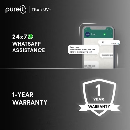 Pureit Titan UV Plus 7 L Water Purifier, Blue 10 Pureit Titan UV Plus 7 L Water Purifier, Blue