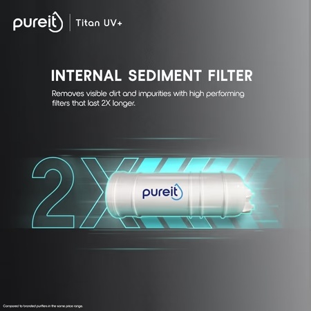 Pureit Titan UV Plus 7 L Water Purifier, Blue 4 Pureit Titan UV Plus 7 L Water Purifier, Blue