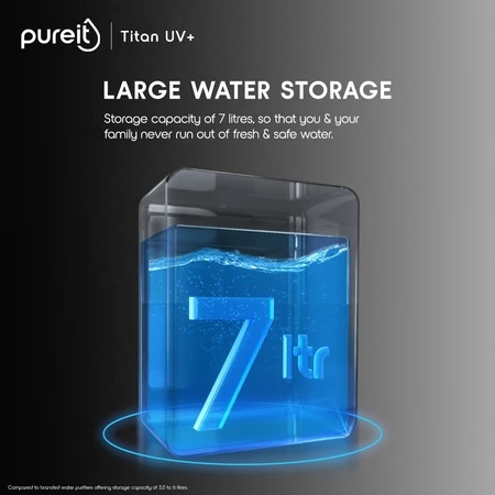 Pureit Titan UV Plus 7 L Water Purifier, Blue 5 Pureit Titan UV Plus 7 L Water Purifier, Blue