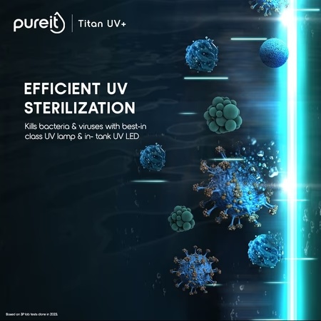 Pureit Titan UV Plus 7 L Water Purifier, Blue 8 Pureit Titan UV Plus 7 L Water Purifier, Blue