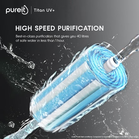 Pureit Titan UV Plus 7 L Water Purifier, Blue 9 Pureit Titan UV Plus 7 L Water Purifier, Blue