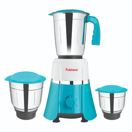 Fabiano Rapid Plus 500 Watts 3 Jar Mixer Grinder With 2 Years Warranty