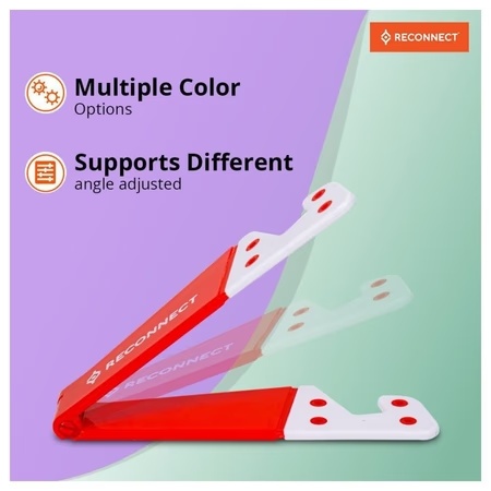 Reconnect RAVSG1001 V-Shaped Mobile Stand (Red)