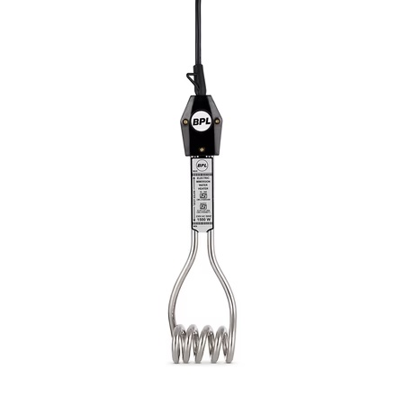 BPL Immersion Water Heater 1500 W, BIMH1500, Black