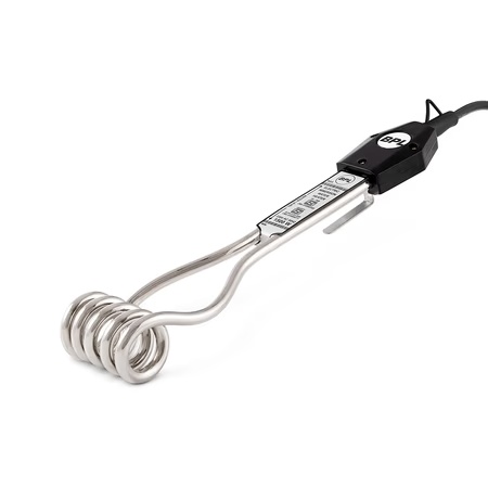 BPL Immersion Water Heater 1500 W, BIMH1500, Black