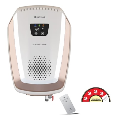 Havells 25 litres Storage Water Hearter, Magnatron With Remote