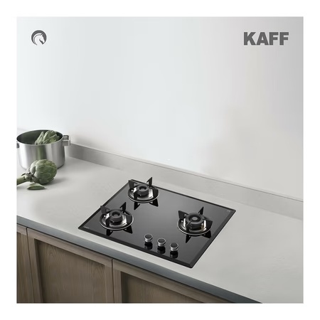 Kaff FBB 603 3 Burner Built-in Hob with Auto Electric Ignition, Black 5 Kaff FBB 603 3 Burner Built-in Hob with Auto Electric Ignition, Black