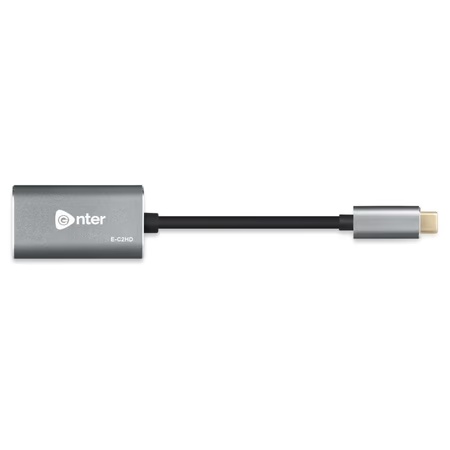 Enter E-C2HD Type C to HDMI Adapter with Output Upto 4K Resolution