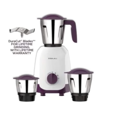 Bajaj Ninja 410588 Gracio 500 Watts Mixer Grinder