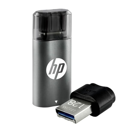 HP x5600b 128 GB USB 3.2 Flash Drives with micro USB adaptor