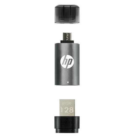 HP x5600b 128 GB USB 3.2 Flash Drives with micro USB adaptor