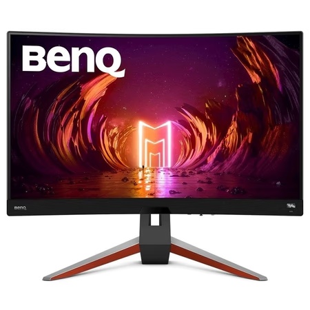 BenQ EX2710R 68.58 cm (27 inch) VA 2K QHD, Built-in Speaker, 165 Hz Refresh Rate, 1ms Response Time, HDMI, Display Port, Flicker-Free Technology, 1000R Curved Monitor