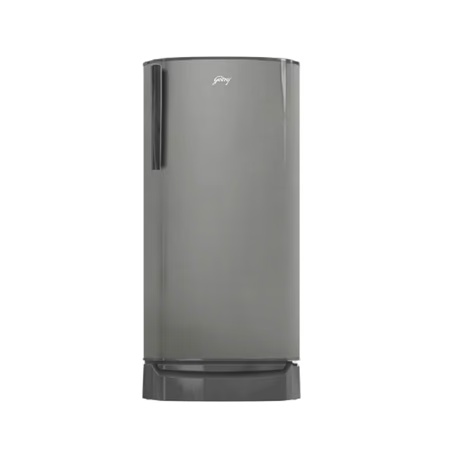 Godrej RD Edge Rio Plus 183 Litres, 2 Star Single Door Refrigerator, Steel Glow 205B THF ST GL