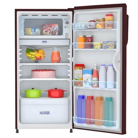 Candy 175 litres 2 Star Single Door Direct Cool Refrigerator, Red Mono CSD1852RM