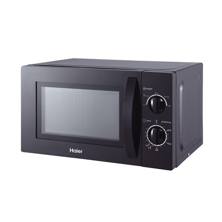 Haier HIL2001MWPH 20 litres Solo Microwave Oven, 5 Multi Power Level, 35 Mins Cooking Timer, Black