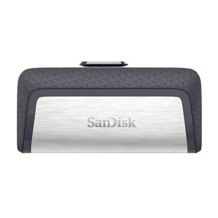 SanDisk Ultra Dual USB Drive 3.1, SDDDC2 32GB, Black, USB 3.1/Type C Reversible Connector, Retractable Design, Type-C OTG-Enabled Android Devices, 3Y