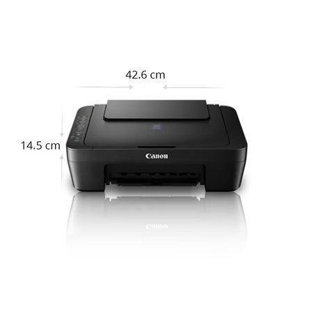 Canon Pixma E470 All-in-one Colour WIFI Inkjet Printer (Auto power on), speed up to 8 PPM (Black) & 4 PPM (Colour)