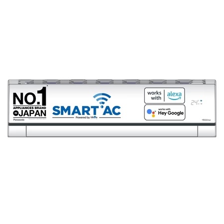 Panasonic 1.5T 3 Star 7 in 1 Wi-Fi Convertible Inverter Split AC, AU18ZKYT3F (4 way swing, MirAie function (Wi-Fi), R32, PM 0.1 filteration, 2023 launch)