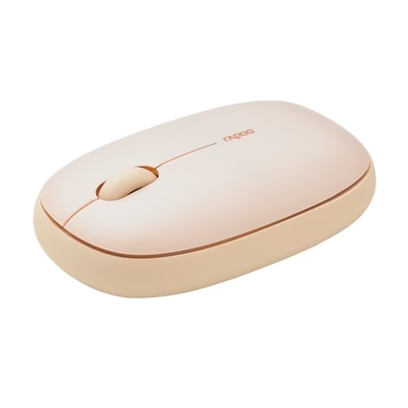 Rapoo M650 Multi-mode Wireless Mouse, Cream White