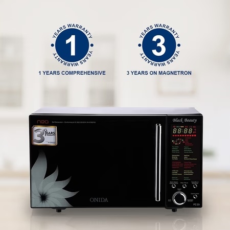 Onida 23 litres Convection Microwave Oven With Air Fryer Function, MO23CJS11BN 5 Onida 23 litres Convection Microwave Oven With Air Fryer Function, MO23CJS11BN