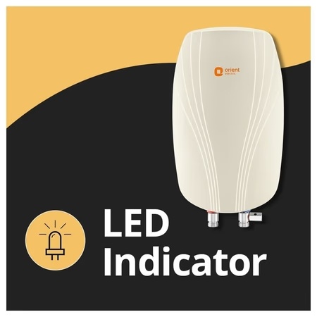 Orient IWON03VPSM3-WH, 3 Litre, Instant Water Heater, LED Indicator, Beige 6 Orient IWON03VPSM3-WH, 3 Litre, Instant Water Heater, LED Indicator, Beige