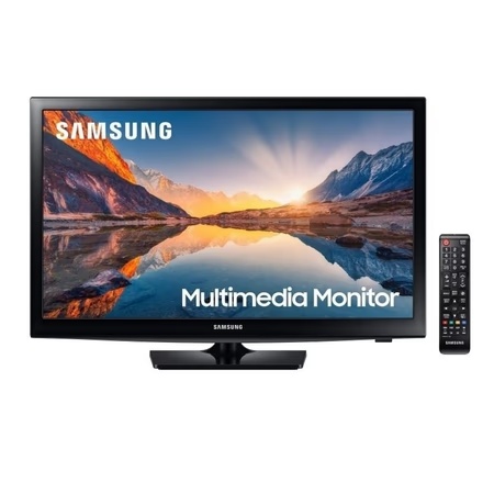 Samsung LS24R39MHAWXXL 59.79 cm (23.54 inch) with VA Panel Technology, 1366 x 768 Resolution, Built-in speaker, Black Monitor