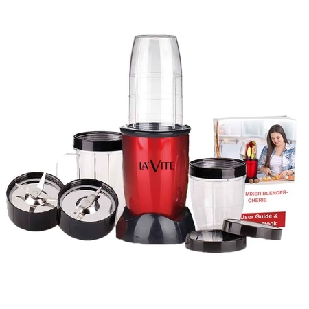 Laforte Lavite 400W 3 Jars Mixer Grinder, Stainless Steel Blade, Cherie