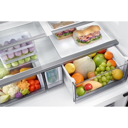 Samsung 650 L Side by Side Refrigerator, White, RF65DB90BD12 8 Samsung 650 L Side by Side Refrigerator, White, RF65DB90BD12