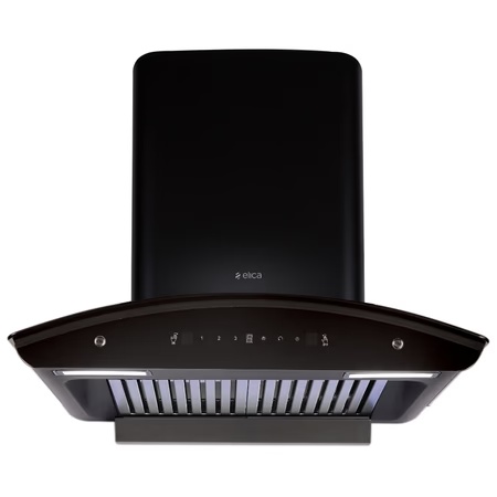 Elica BFCG Plus 600 Nero Kitchen Hood, Black