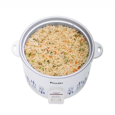 Preethi Glitter 1.8 litres Electric Rice Cooker with Rust Proof Body & Anodized Aluminium Pan 3 Preethi Glitter 1.8 litres Electric Rice Cooker with Rust Proof Body & Anodized Aluminium Pan