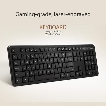 Asus CW100 Wireless Mouse And Keyboard Combo 6 Asus CW100 Wireless Mouse And Keyboard Combo