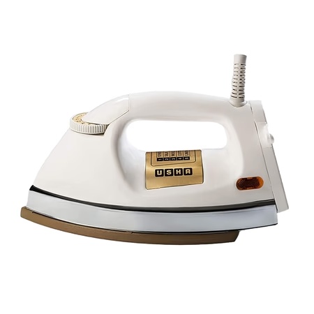 Usha EI 3710,1000 Watt, Dry Iron, 5 Fabric Setting, White