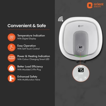 Orient 25 L Aquator IoT Storage Water Heater 4 Orient 25 L Aquator IoT Storage Water Heater