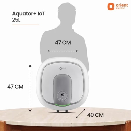 Orient 25 L Aquator IoT Storage Water Heater 7 Orient 25 L Aquator IoT Storage Water Heater