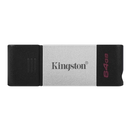 Kingston 64 GB USB Type-C DataTraveler 80 Flash Drive, DT80