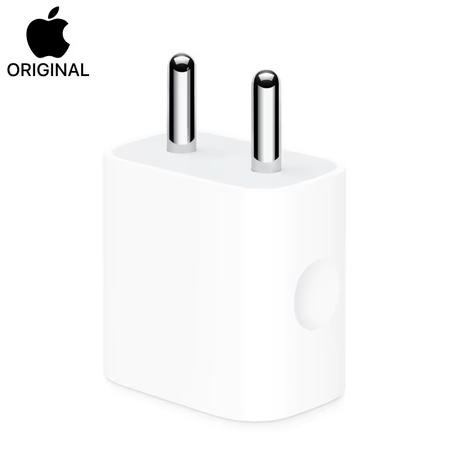 Apple 20 W Adapter, Type-C, Fast & Efficient Charging, Compatible with iPhone 17, iPhone 16, iPhone 15, iPhone 14, iPhone 13, iPhone 12, iPhone 11, iPhone SE (2nd generation) & USB-C enabled devices, White