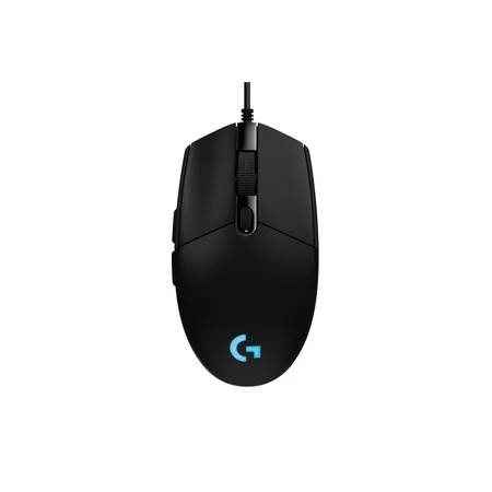 Logitech G203 USB Light Sync Wired Gaming Mouse with Customizable RGB Lighting, 6 Programmable Buttons, Gaming Grade Sensor, 8K DPI Tracking, 16.8 million Colour, Light Weight, Black