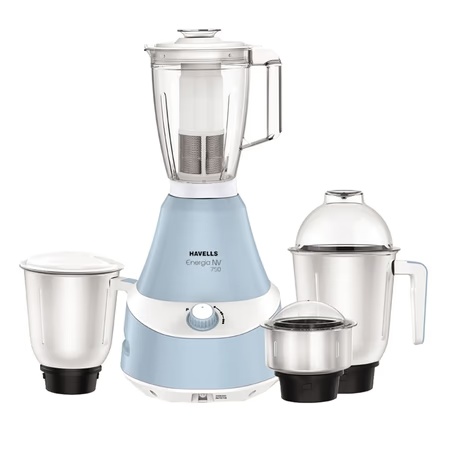 Havells Energia NV Mixer Grinder 750 watts with 4 Jars