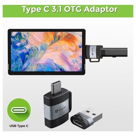 UltraProlink UL1076 USB Type C OTG to USB Type A Adapter with 3A Charge 2 UltraProlink UL1076 USB Type C OTG to USB Type A Adapter with 3A Charge
