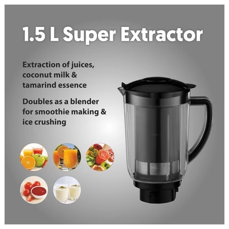 Preethi Galaxy Plus 750 Watt Mixer Grinder with 4 Stainless Steel Jar, Pink 5 Preethi Galaxy Plus 750 Watt Mixer Grinder with 4 Stainless Steel Jar, Pink