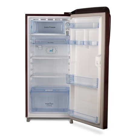 BPL Prime Fresh 187 L 2 Star Direct Cool Single Door Refrigerator, Begonia Wine, BRD-F210EBPCWS